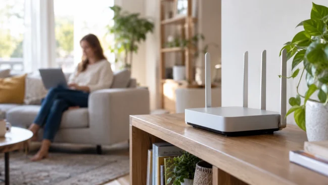 Geração do Wi-Fi e velocidade contratada descrevem partes diferentes da conexão. Imagem ilustrativa gerada por inteligência artificial.