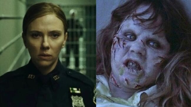 Scarlett Johansson assume o protagonismo do novo O Exorcista, que chega aos cinemas em 2027 com a missão de encontrar uma identidade própria 53 anos após o fenômeno estrelado por Linda Blair (Foto: Divulgação – Universal Pictures / Warner Bros.)