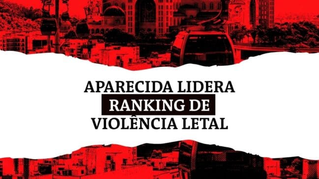 Mapeamento de 54 homicídios ocorridos entre 2022 e agosto de 2026 afasta a hipótese de impacto do turismo religioso ou violência doméstica, apontando para cenários de execução e disputas territoriais /Crime Brasil/Gazeta de S. Paulo