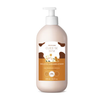Loção Hidratante Desodorante Corporal Cuide-se Bem Deleite Caramelizado 400 ml - Preço sugerido: R$ 74,90
Com manteiga de karité e glicerol, entrega hidratação por até 48 horas com rápida absorção, deixando a pele macia, confortável e perfumada com a fragrância envolvente de caramelo.
Foto: Divulgação