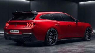 Um designer transforma o novo Ford Mustang em uma perua. As reações mostram: aparentemente haveria mais fãs para tal carro do que o esperado. Imagem: Instagram/kelsonik