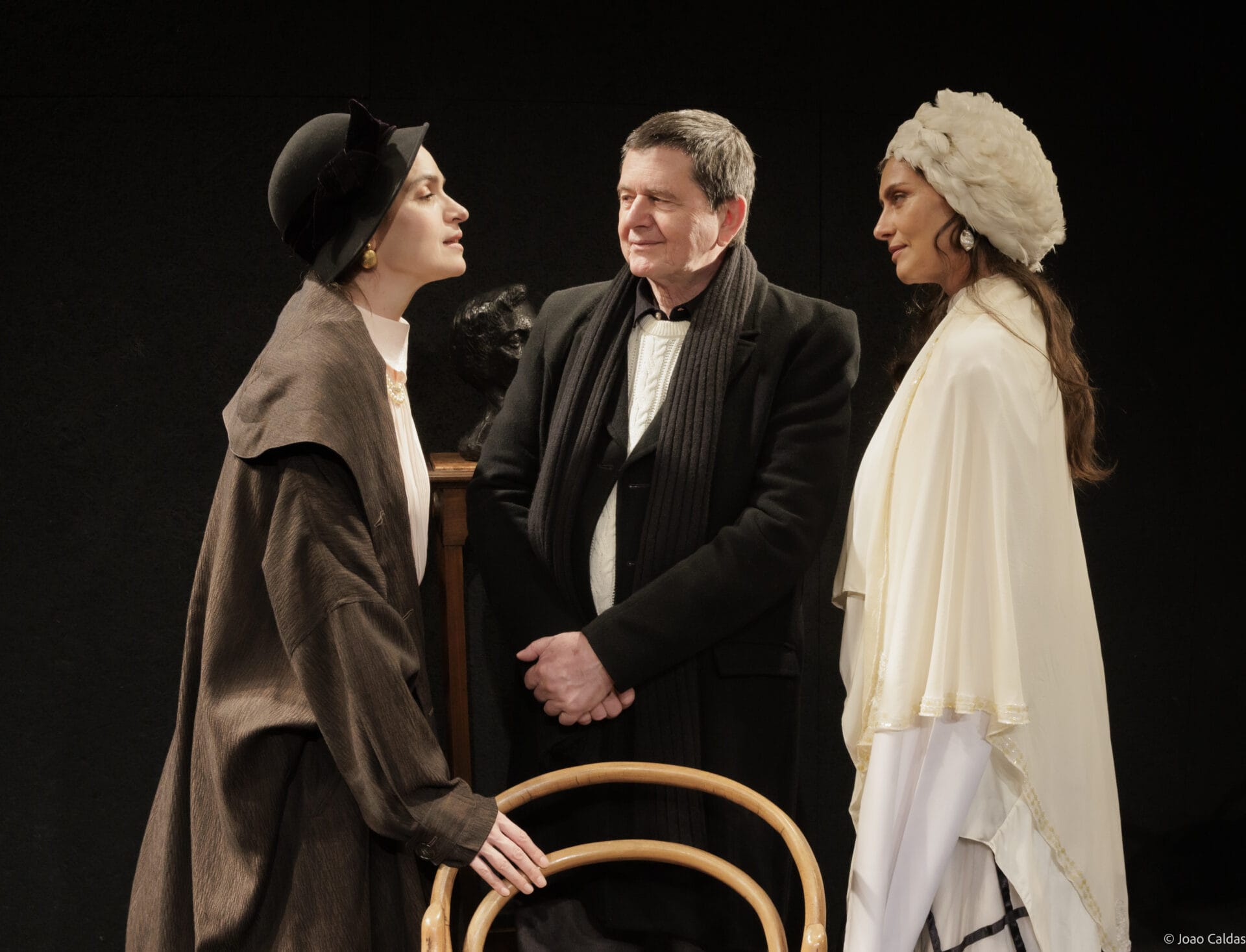 Além de Celso Frateschi e Maria Fernanda Cândido, o elenco reúne Maria Manoella, Fernando Nitsch e Angelo Brandini. Fotos: João Caldas