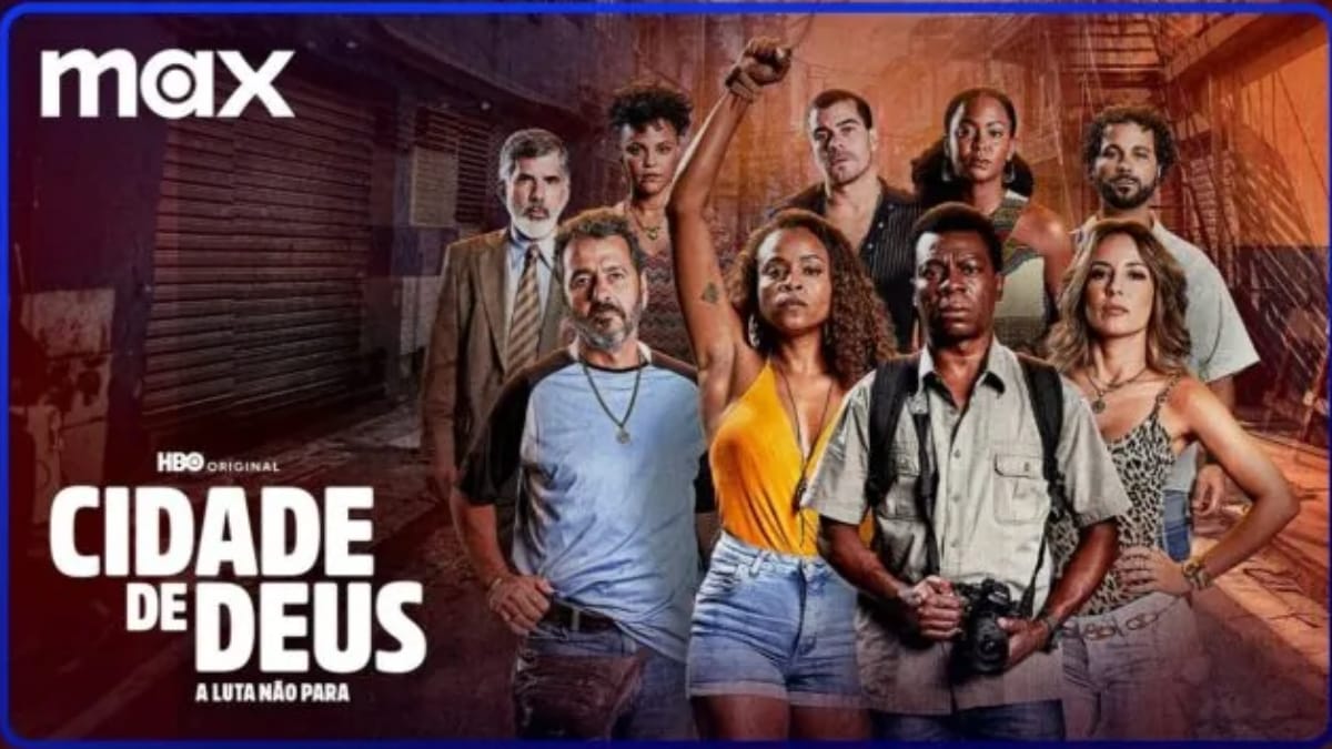 A pré-estreia da segunda temporada de “Cidade de Deus: A Luta Não Para” reuniu atores do elenco na capital paulista (Reprodução: HBO MAX)