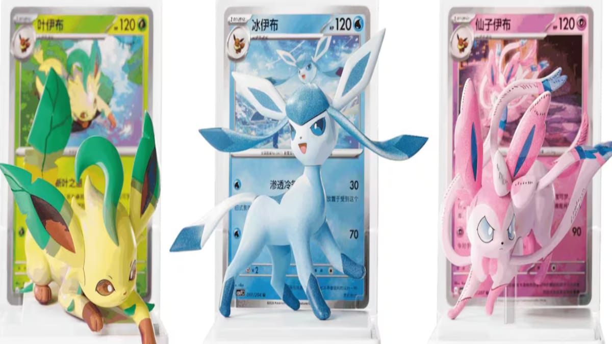 Novos produtos de Pokémon combinam figuras decorativas, cartas especiais e acessórios para os fãs ampliarem suas coleções (Foto: Meristation)