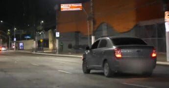 Policial Civil bêbado atropela família na Zona Norte de SP / Reprodução TV Globo