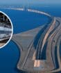 Ponte gigantesca da Europa combina rodovia, trilhos e túnel por baixo do mar; construção de “dois andares” demorou mais de 100 anos para sair do papel