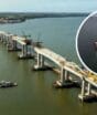 Por décadas, moradores dependeram de balsas para cruzar o Rio São Francisco, mas ponte de 1,18 km vai acabar com travessia e ligar dois estados