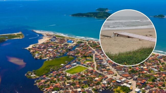 praia no sul do brasil conta com extração de magnésio