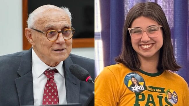 Eduarda Campopiano e Eduardo Suplicy