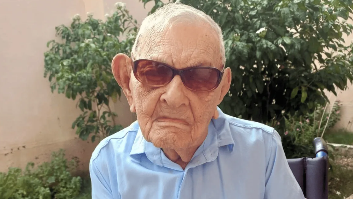 Aos 114 anos, João entrou para um grupo extremamente restrito de homens que chegaram a essa idade (Foto: Reprodução / LongeviQuest)