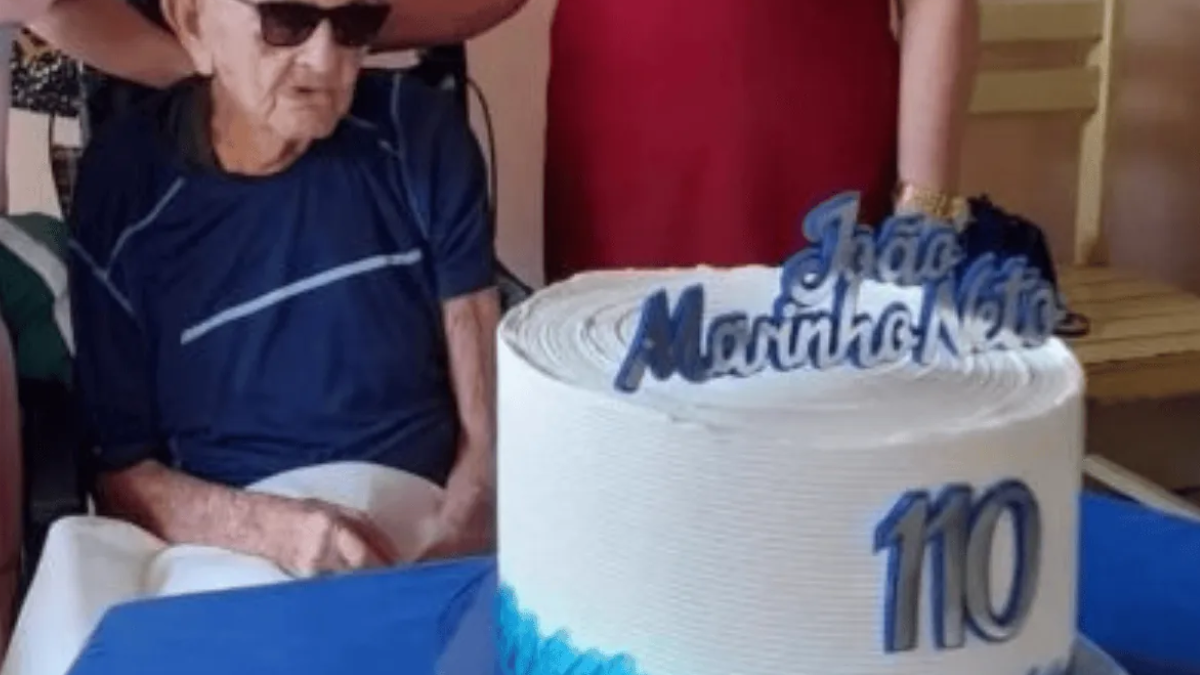 João Marinho Neto chegou aos 114 anos em uma trajetória marcada por décadas de vida no Ceará (Foto: Reprodução / LongeviQuest)