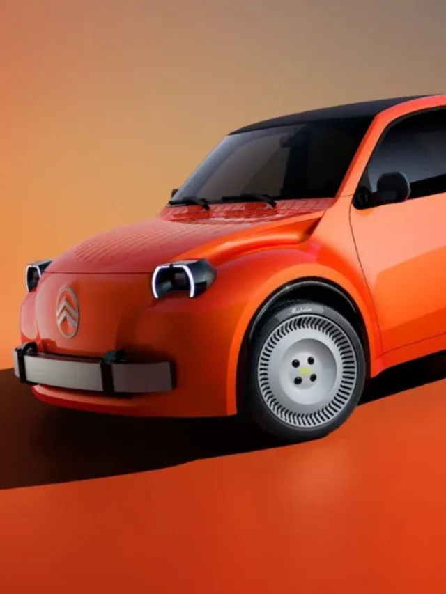 Com apenas 3,76 m de comprimento, novo Citroën 2 CV Concept renasce elétrico e focado na mobilidade urbana