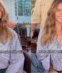 Camisa listrada e jeans: Fernanda Lima ensina truque simples para criar um look ‘pouco esforçado’ e elegante no dia a dia