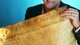 Cópia de 1823 da Declaração de Independência dos Estados Unidos estava entre objetos comuns vendidos em um brechó (Foto: Reprodução / Facebook)