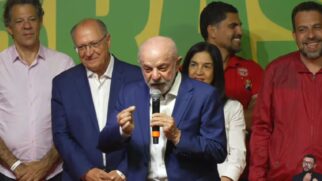 Lula em pronunciamento