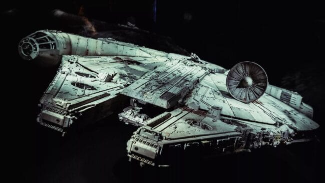 Millenium Falcon, a nave de Star Wars/Kory Westerhold/Creative Commons