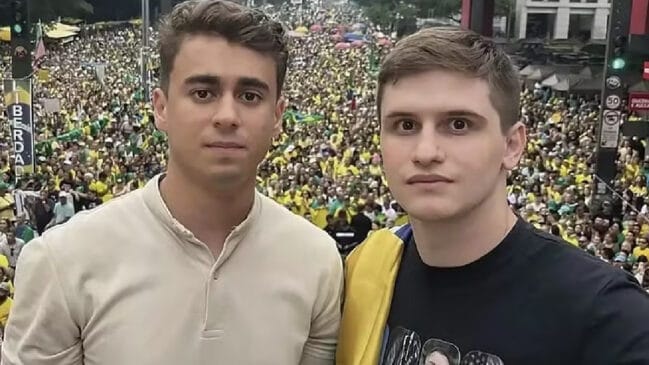 Nikolas Ferreira e Lucas Pavanato, deputados do PL