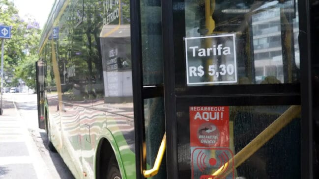 Ônibus em São Paulo