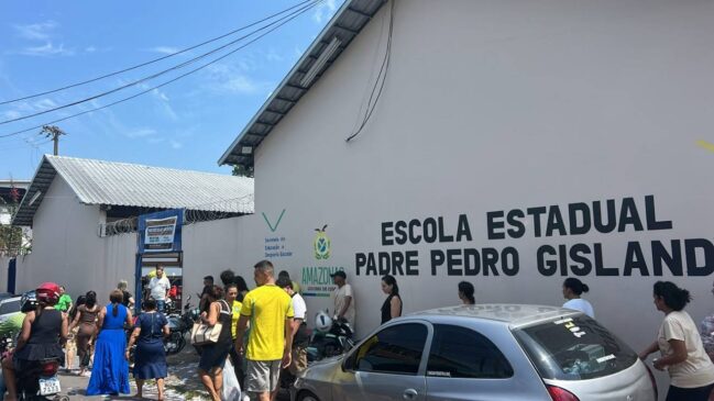 Escola Estadual Padre Pedro Gislandy, no bairro da Compensa, zona oeste de Manaus /Divulgação