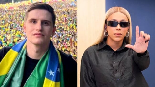 Lucas Pavanato e Erika Hilton /Reprodução/Instagram/Redes sociais