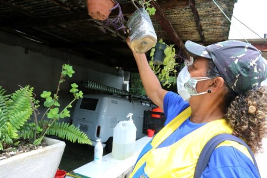 Mais de 8.000 imóveis foram visitados pelos agentes de Combate às Endemias durante a Operação Casa Limpa na região leste