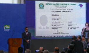 Apresentação da nova carteira nacional de identidade