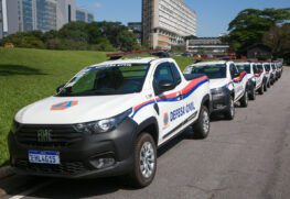 Novas viaturas de polícia