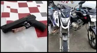 Homem é preso após assaltar mercado com simulacro de arma de fogo