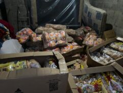Carga de frango congelado foi localizada pelas autoridades após diligências