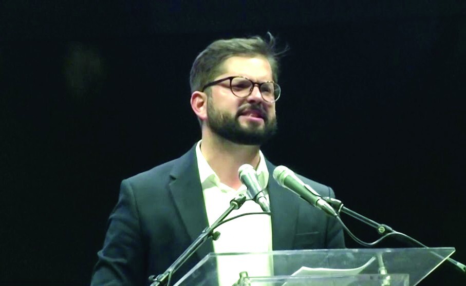Gabriel Boric, presidente do Chile.