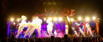 Palco "Atlântida", onde todo o festival acontece.