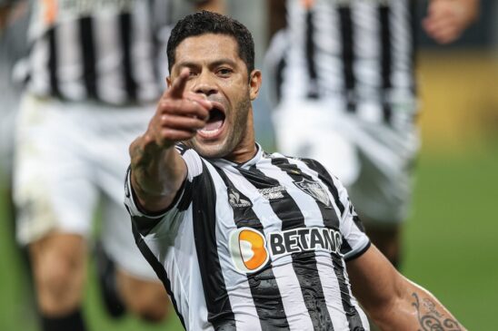 O jogador Hulk, do Atlético-MG
