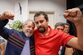 Lula e Guilherme Boulos