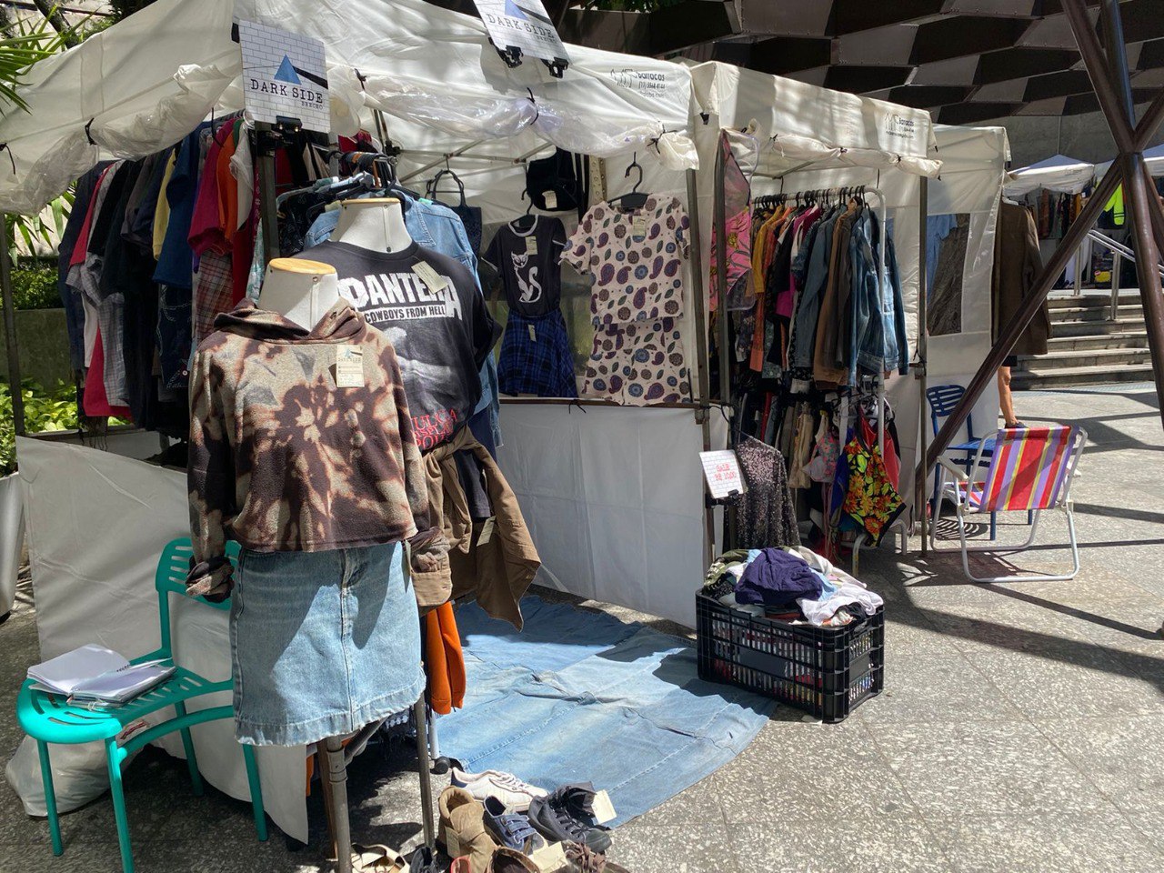 Feira de Brechós no centro de SP