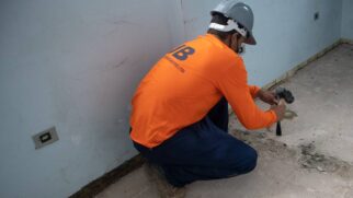 A empresa contratada pela prefeitura para as obras foi a JB Construções e Empreendimentos Eireli