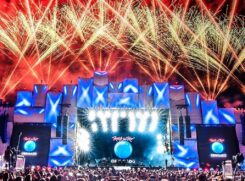 Organização do Rock in Rio anunciou neste domingo (19/7) que os ingressos para o dia 7 de setembro, que terá ninguém mais ninguém menos do que Elton John como headliner do Palco Mundo, estão quase esgotados. Foto: Divulgação