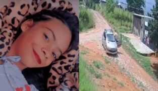 Imagens mostram carro parado em local onde menina achada morta foi vista pela última vez