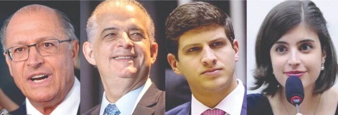 Alckmin, França, João Campos e Tabata Amaral