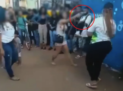 Briga em escola termina em ameaça de morte