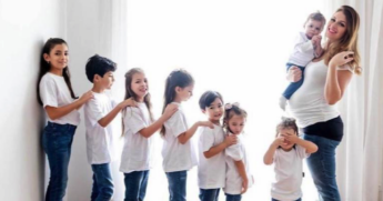 Mãe de 10 filhos ganhou notoriedade pela fertilidade em alta