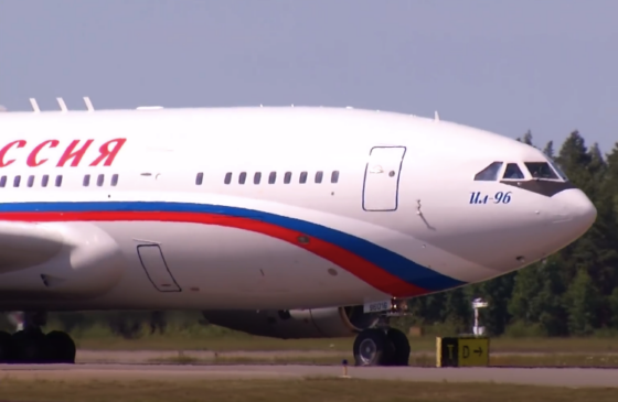 Avião presidencial russo