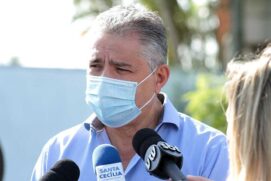 O prefeito de Guarujá, Valter Suman (PSDB)