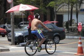 A previsão é de altas temperaturas