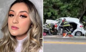 Pamella Luque, de 22 anos, morreu após ter carro atingido em Jarinu