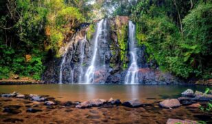 Cascata Dorigon, em São Pedro