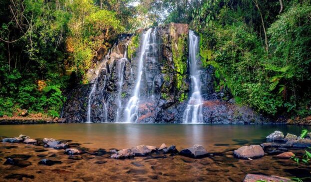 Cascata Dorigon, em São Pedro