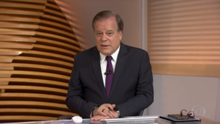 Jornalista Chico Pinheiro apresentava o "Bom dia Brasil"
