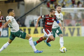 Flamengo e Palmeiras não saem do empate pelo Brasileirão