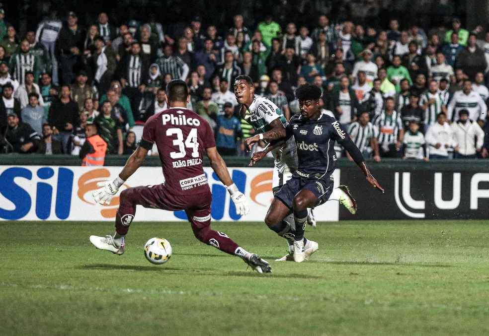 Alef Manga marca e garante a vitória do Coritiba em casa