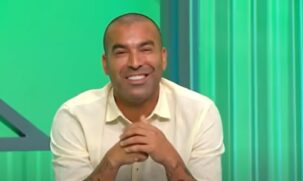 Emerson Sheik, campeão mundial e da Libertadores pelo Corinthians, e atual comentarista do SBT